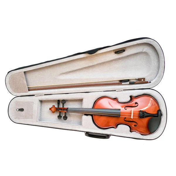 Vault VI1030 1/2 Solid Violin With Hard Case, Rosin and Bow - Image 7