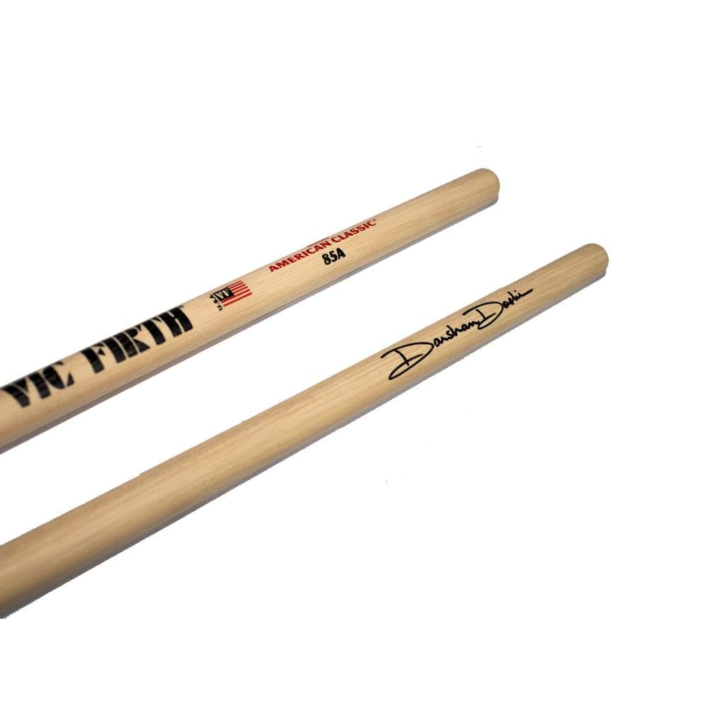 Vic Firth Darshan Doshi Signature American Classic Drumsticks - Wooden Tip - 85A - Image 3