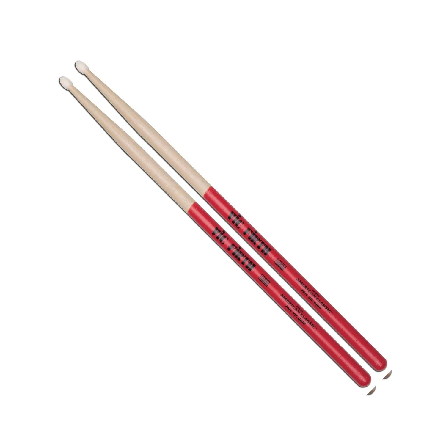 Vic Firth American Classic 7ANVG Grip Drumsticks - Nylon Tip