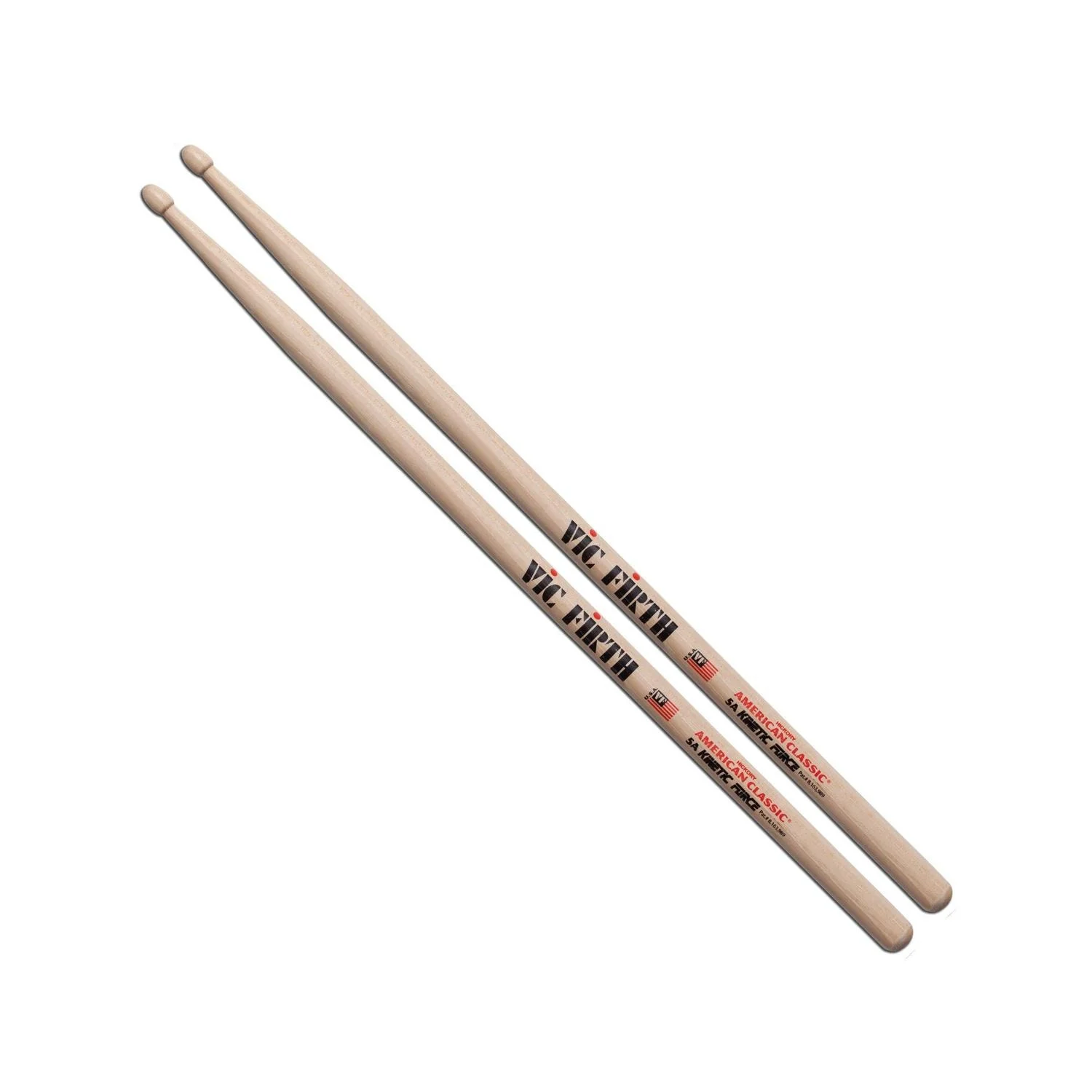Vic Firth American Classic Drumsticks with Kinetic Force - 5A