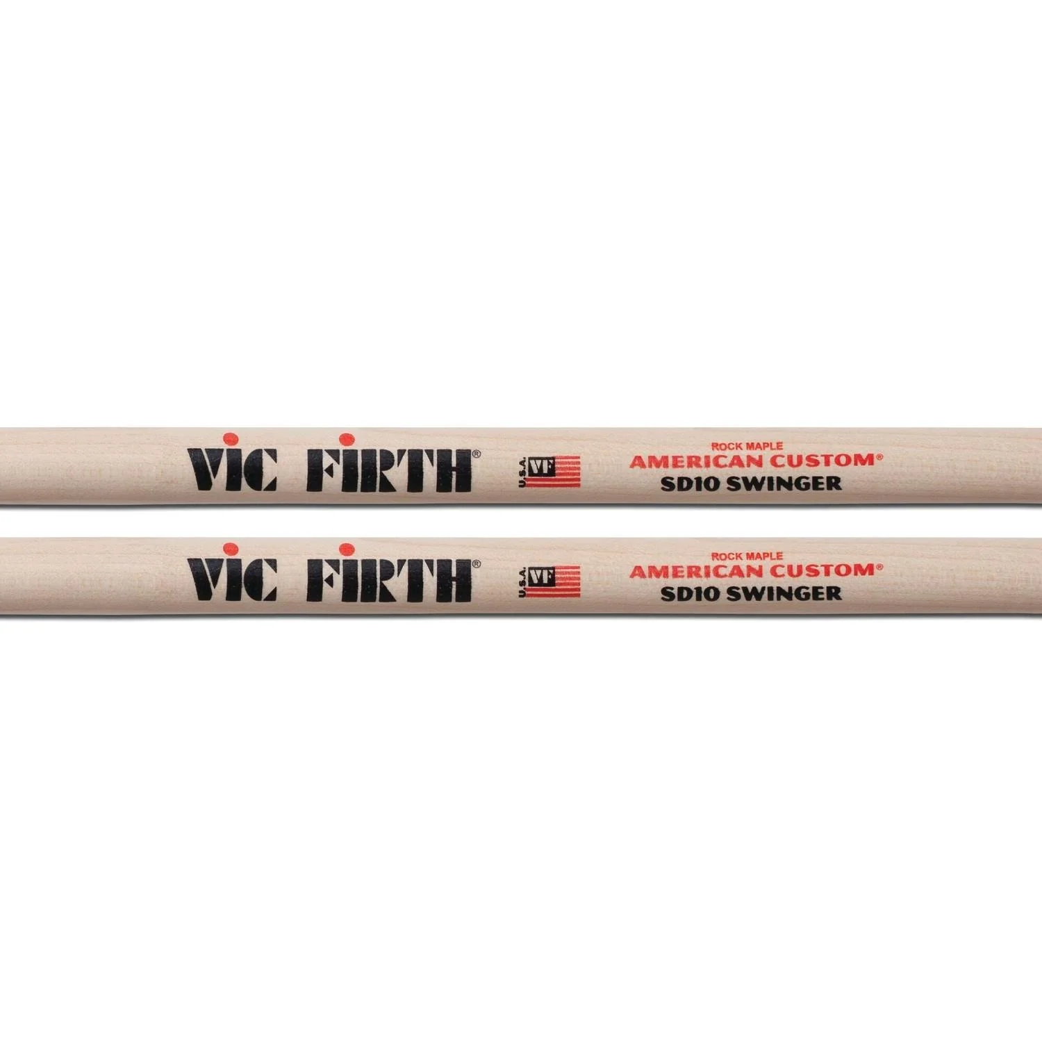 Vic Firth American Custom SD10 SWINGER Drumsticks - Image 2