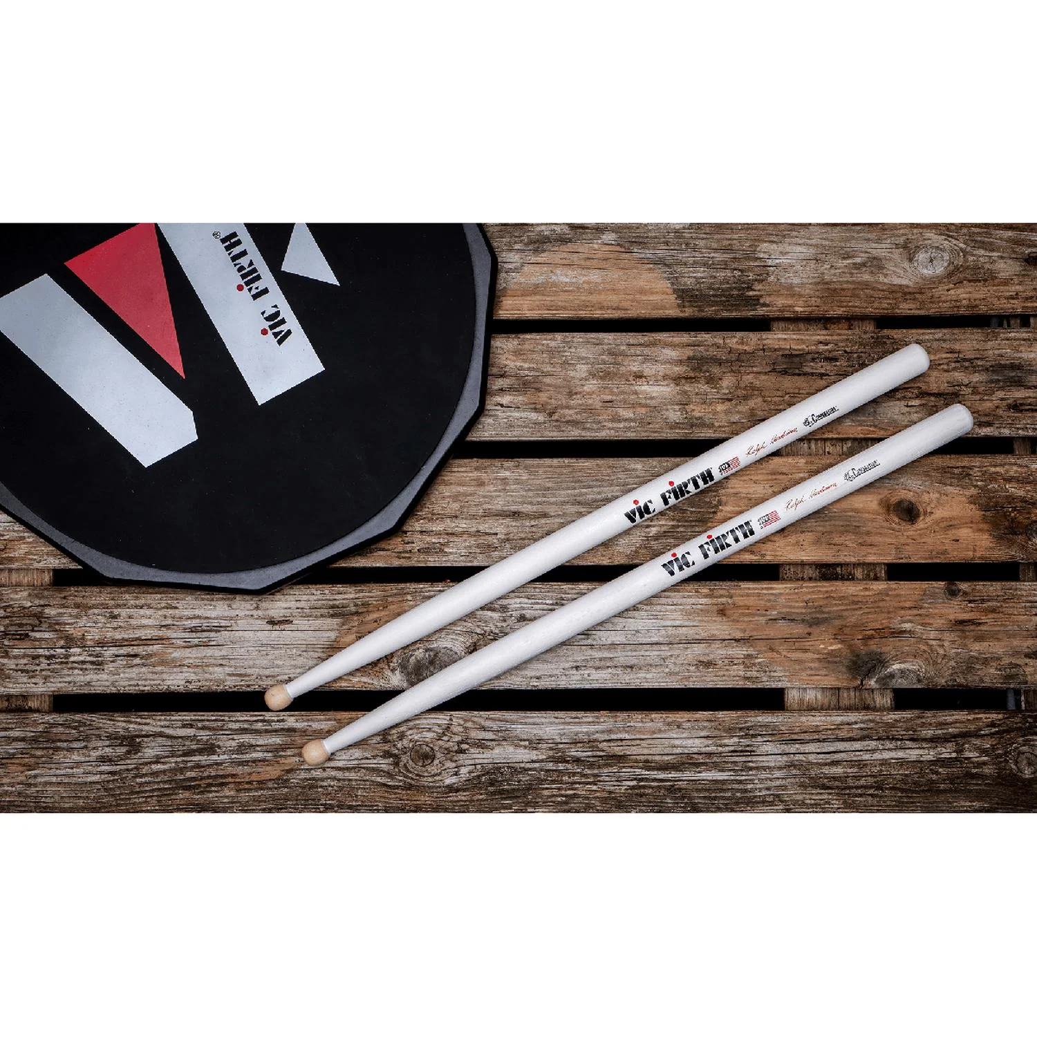 Vic Firth SRH Corpsmaster Ralph Hardimon Signature Snare Drumsticks - Pair - Image 5