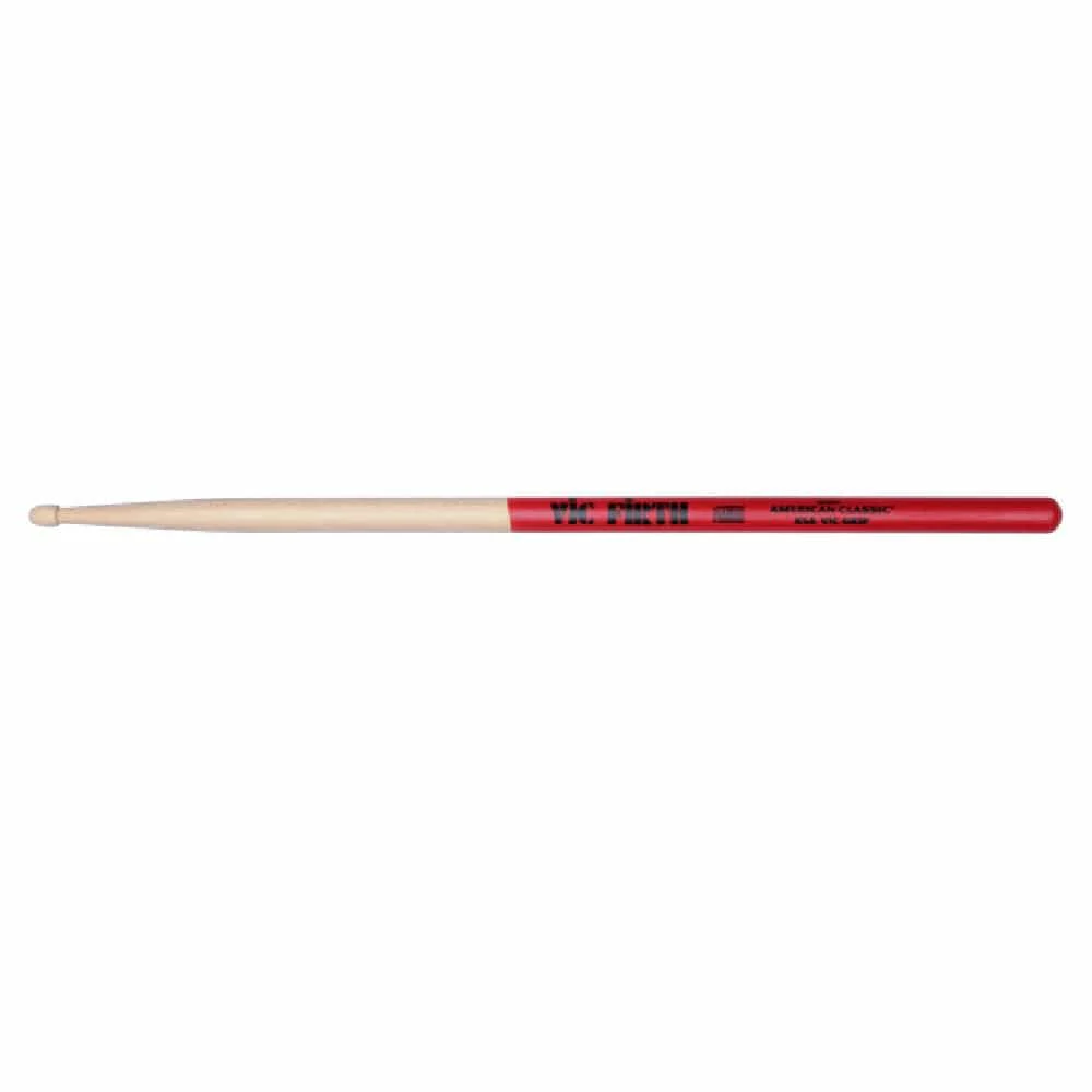 Vic Firth X5AVG American Classic Vic Grip Drumsticks, Wooden Tip- 5A - Image 2