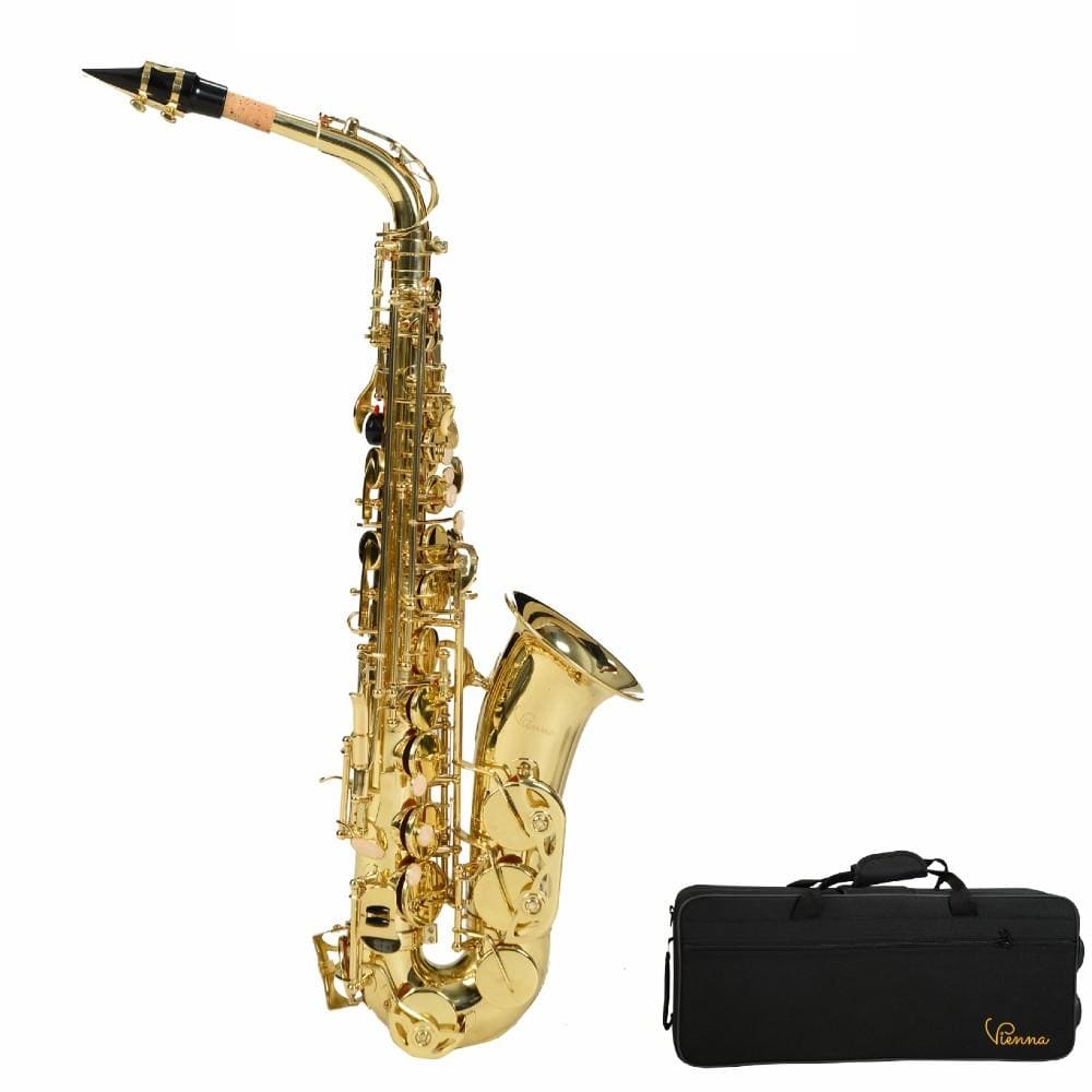 Vienna YWAS01 Alto Saxophone- Gold Lacquer