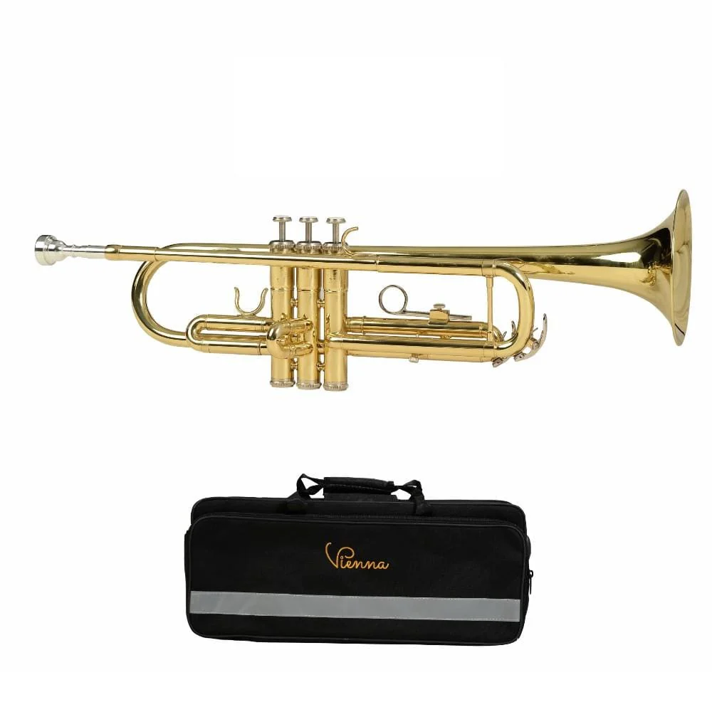 Vienna YWTR01 Trumpet- Gold Lacquer