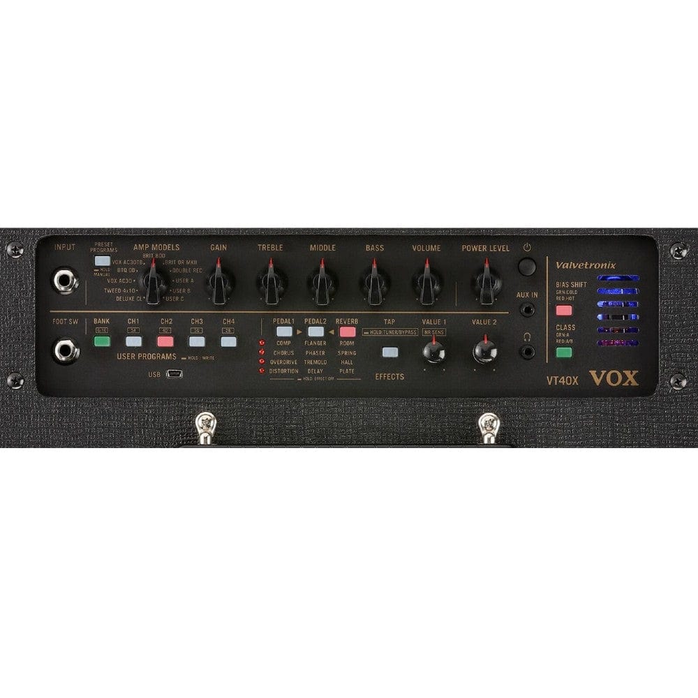 Vox Valvetronix VT40X 40W Combo Guitar Amplifier - Image 4