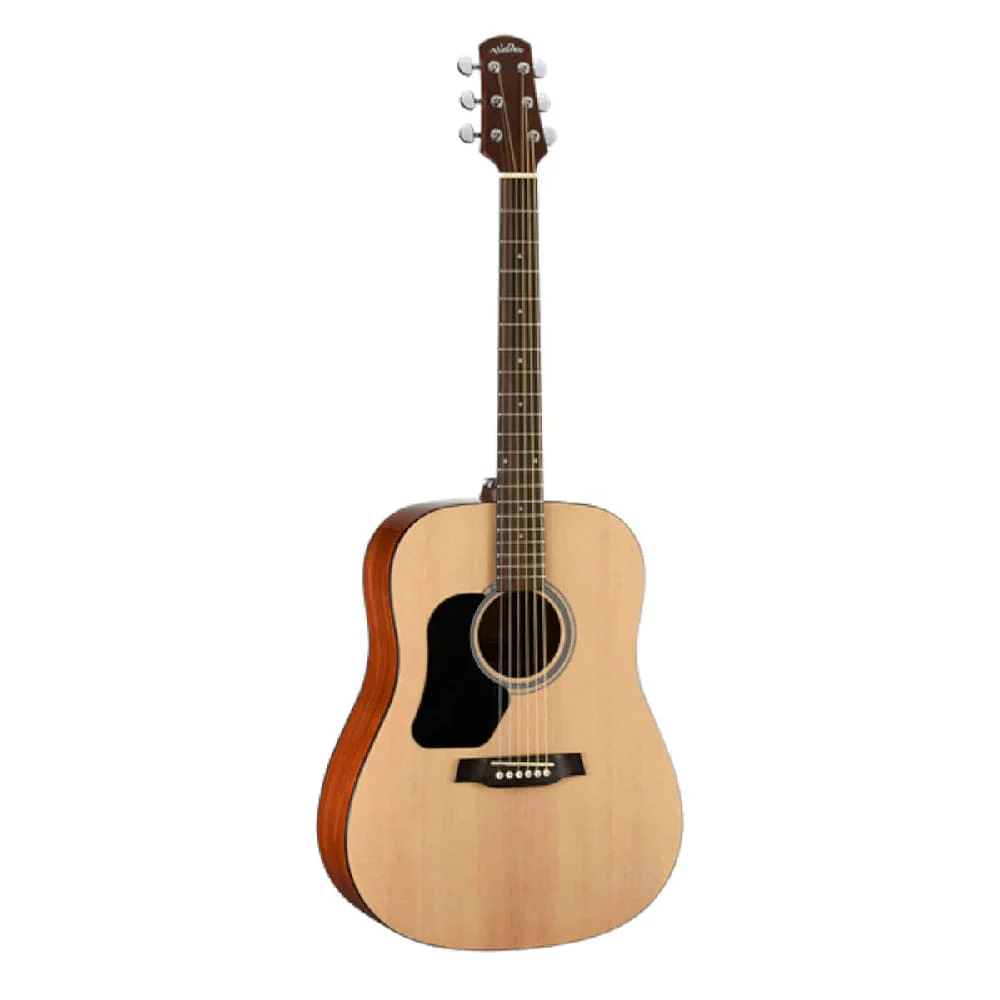Walden D350L/W Dreadnought Left Handed Acoustic Guitar With Gig Bag