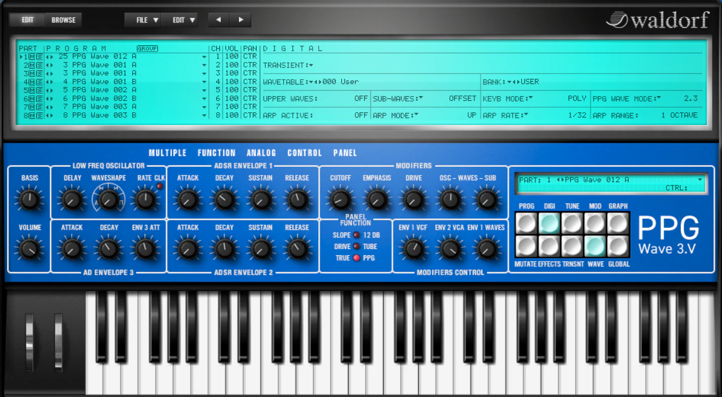 Waldorf PPG Wave 3.V - Version 2.0 - Image 2