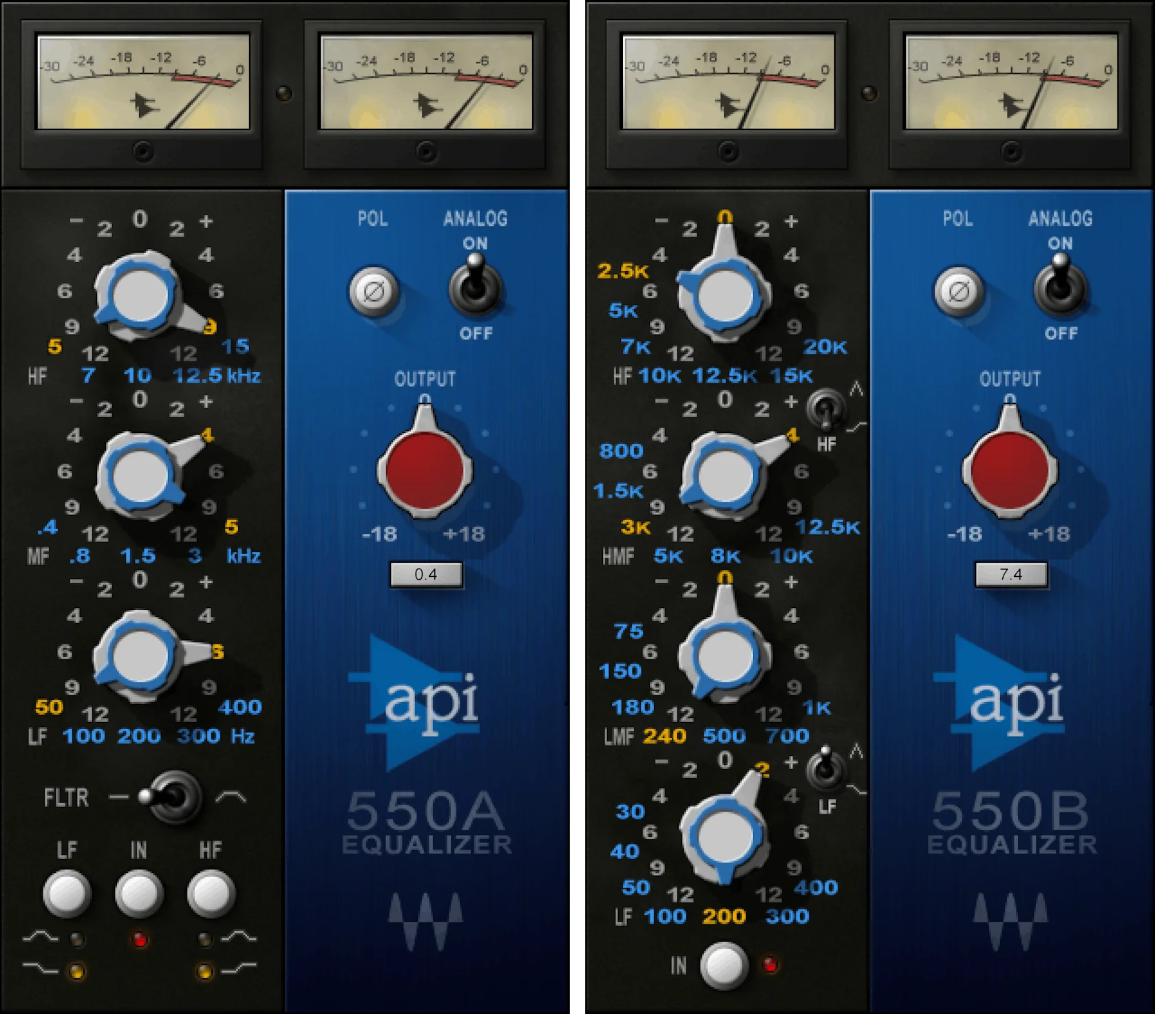 Waves API 550: Equalizer Plugin
