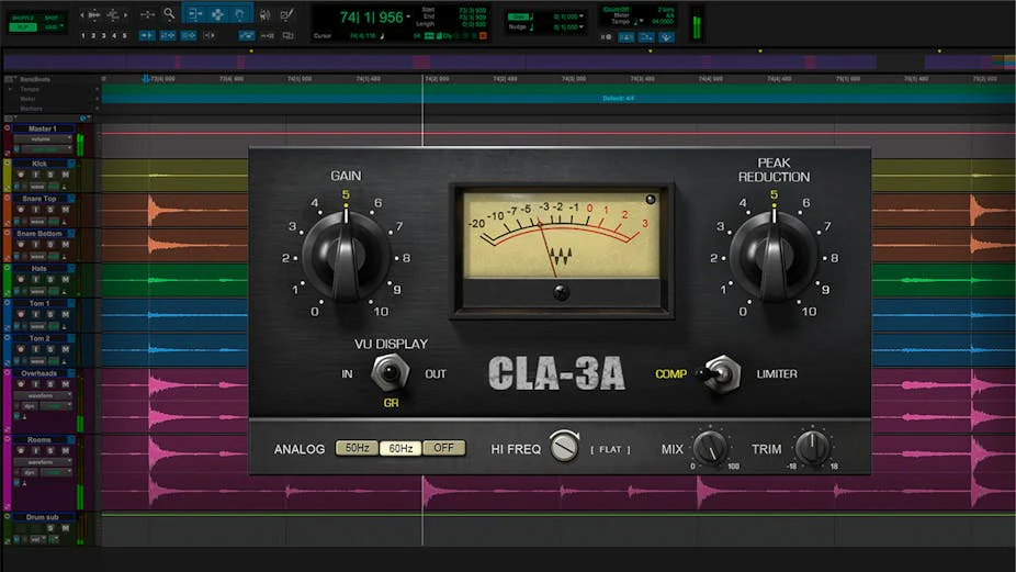 Waves CLA-3A Compressor / Limiter: Compressor/Limiter Plugin - Image 4