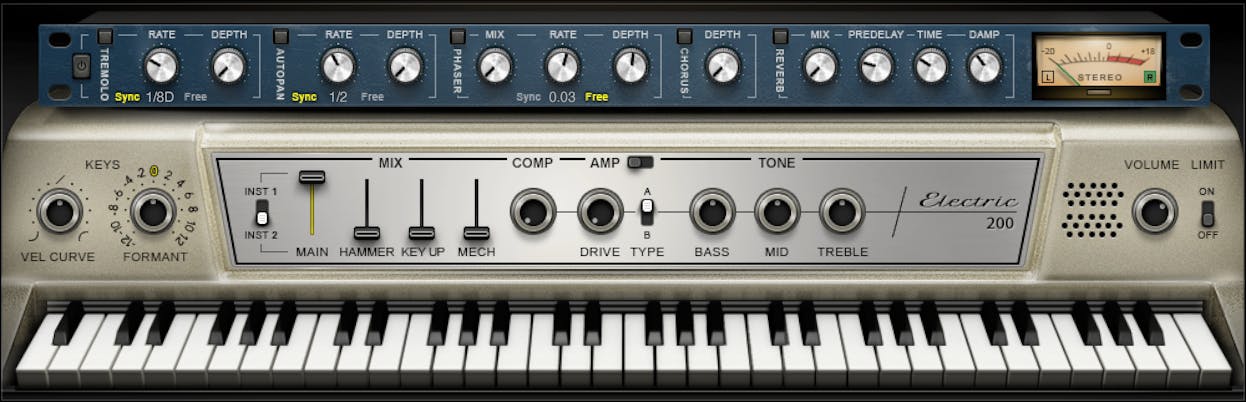 Waves Electric 200 Piano: Electric Piano – Professional Audio Software & Plugin