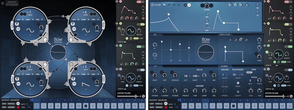 Waves Flow Motion FM Synth: FM Synthesizer – Professional Audio Software & Plugin