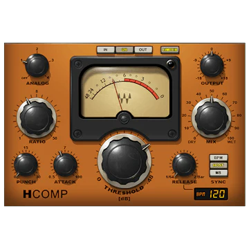Waves H-Comp Hybrid Compressor: Hybrid Compressor Plugin - Image 2