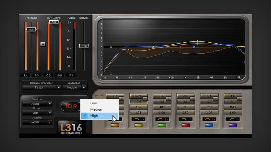 Waves L3-16 Multimaximizer: Multiband Maximizer Plugin - Image 5