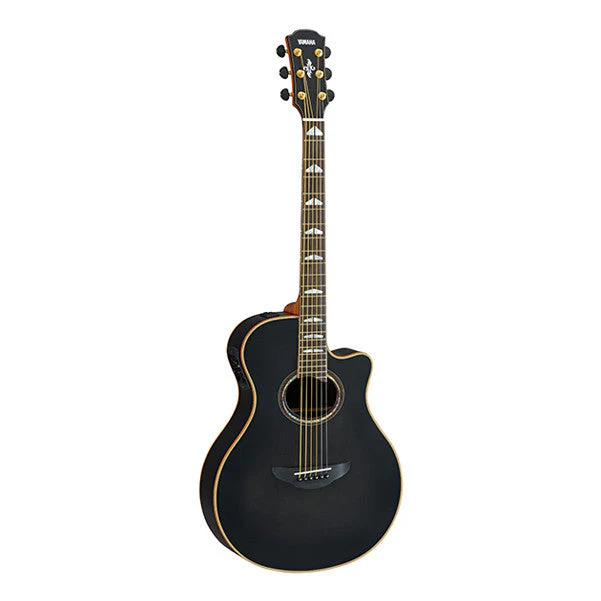 Yamaha APX1200II Cutaway Electro Acoustic Guitar - Translucent Black