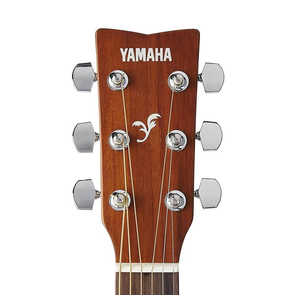 Yamaha F310 Acoustic Guitar with Dust Cover, Strap, Polishing Cloth, Picks & E book - Image 17