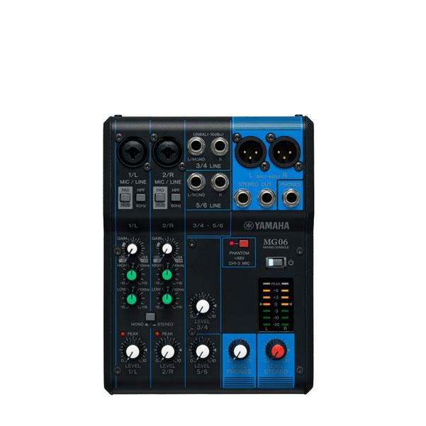 Yamaha MG-06 MG Series Analog Mixing Console - Image 7