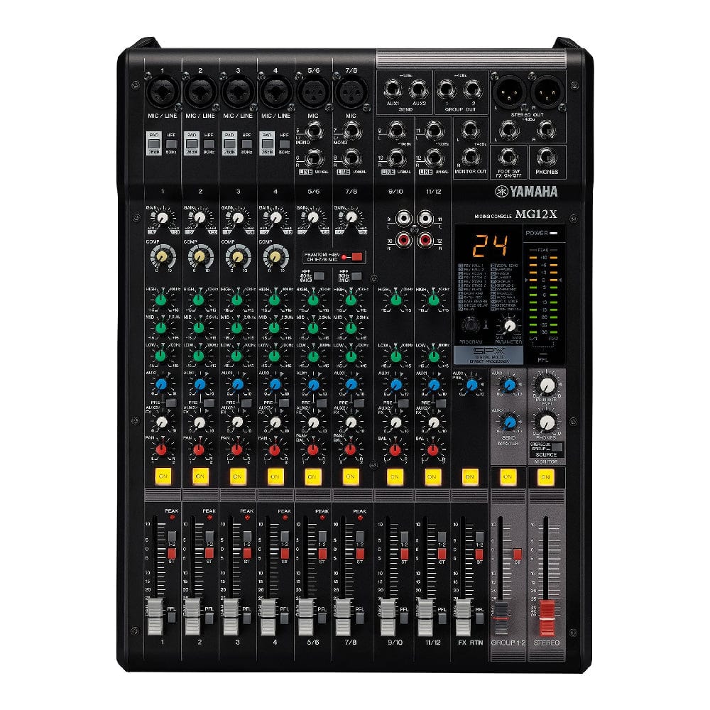 Yamaha MG12X CV 12-Channel Stereo Mixer