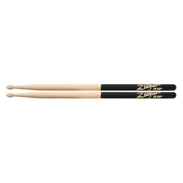 Zildjian 2BWD DIP Wooden Tip Drumsticks - 2B