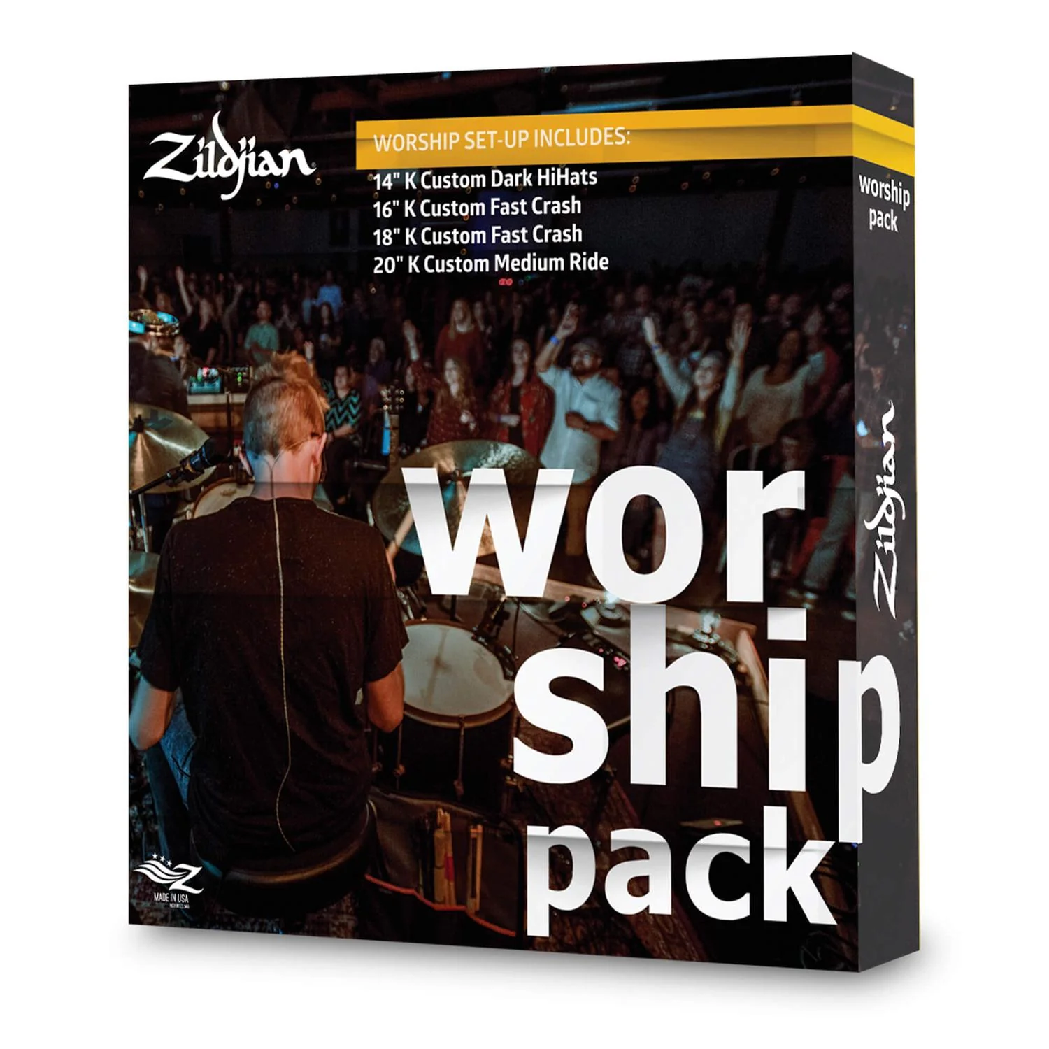 Zildjian KC0801W Worship Pack Cymbal Set - Image 2