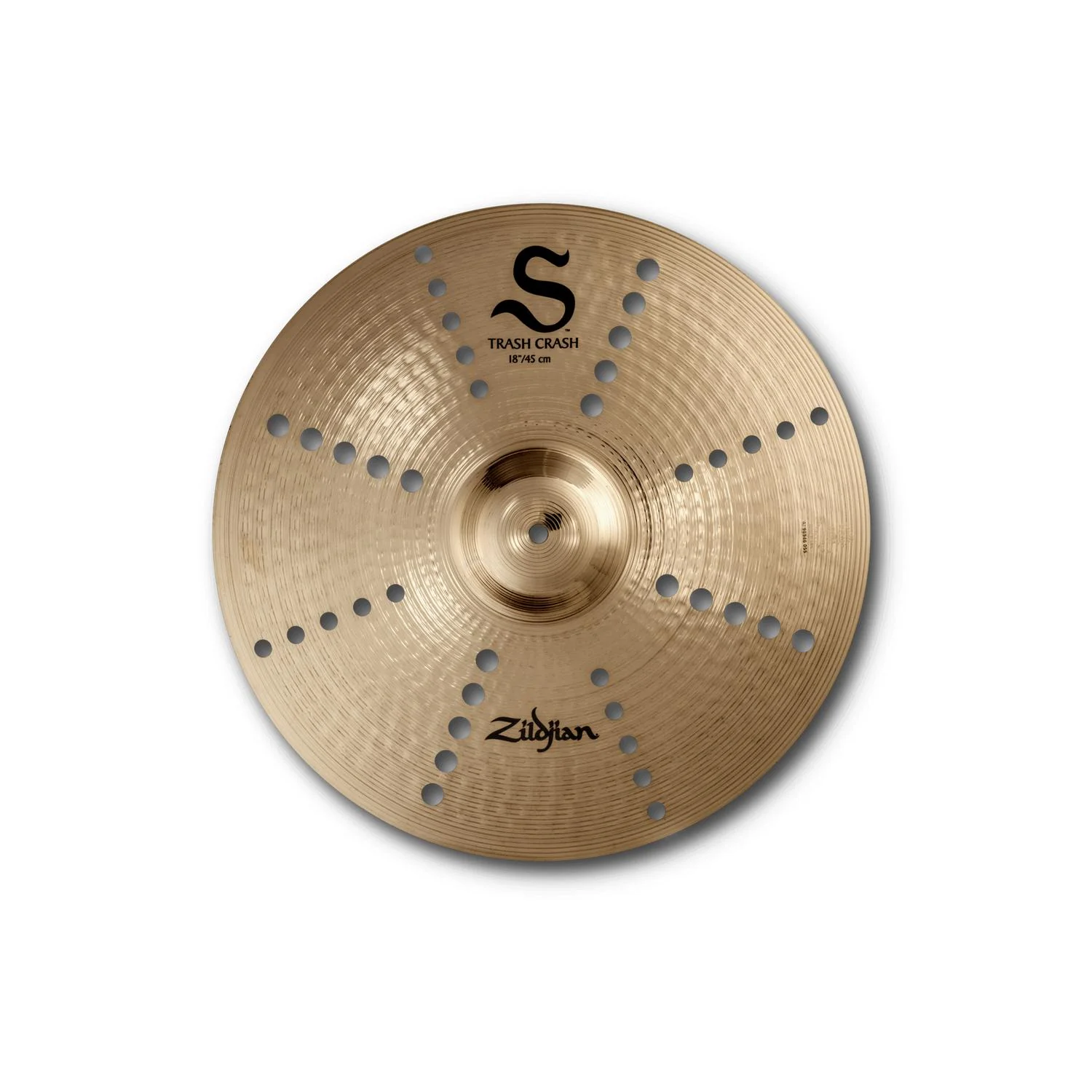 Zildjian S18TCR 18 Inch S Series Trash Crash Cymbal- Gold