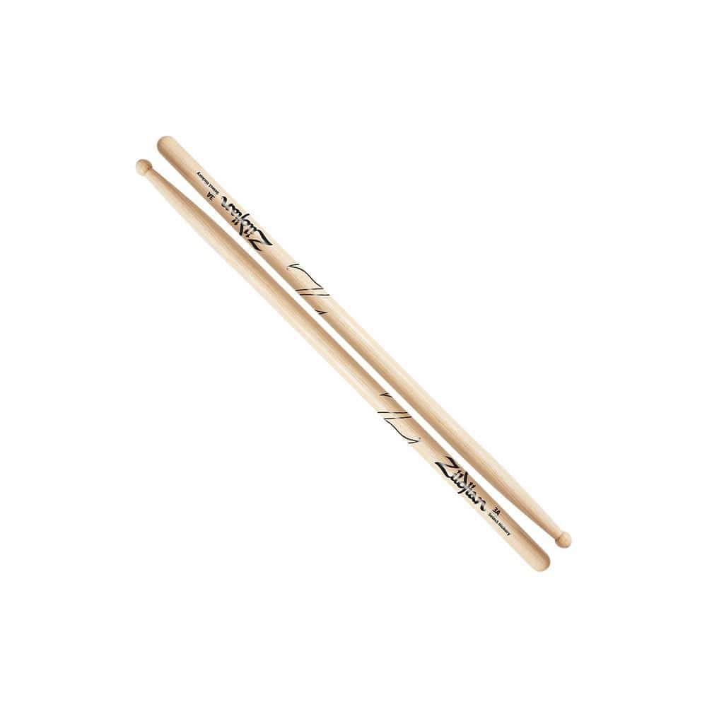 Zildjian Z5AACDGP Acorn Tip Hickory Drumsticks - Neon Pink - 5A - Image 3