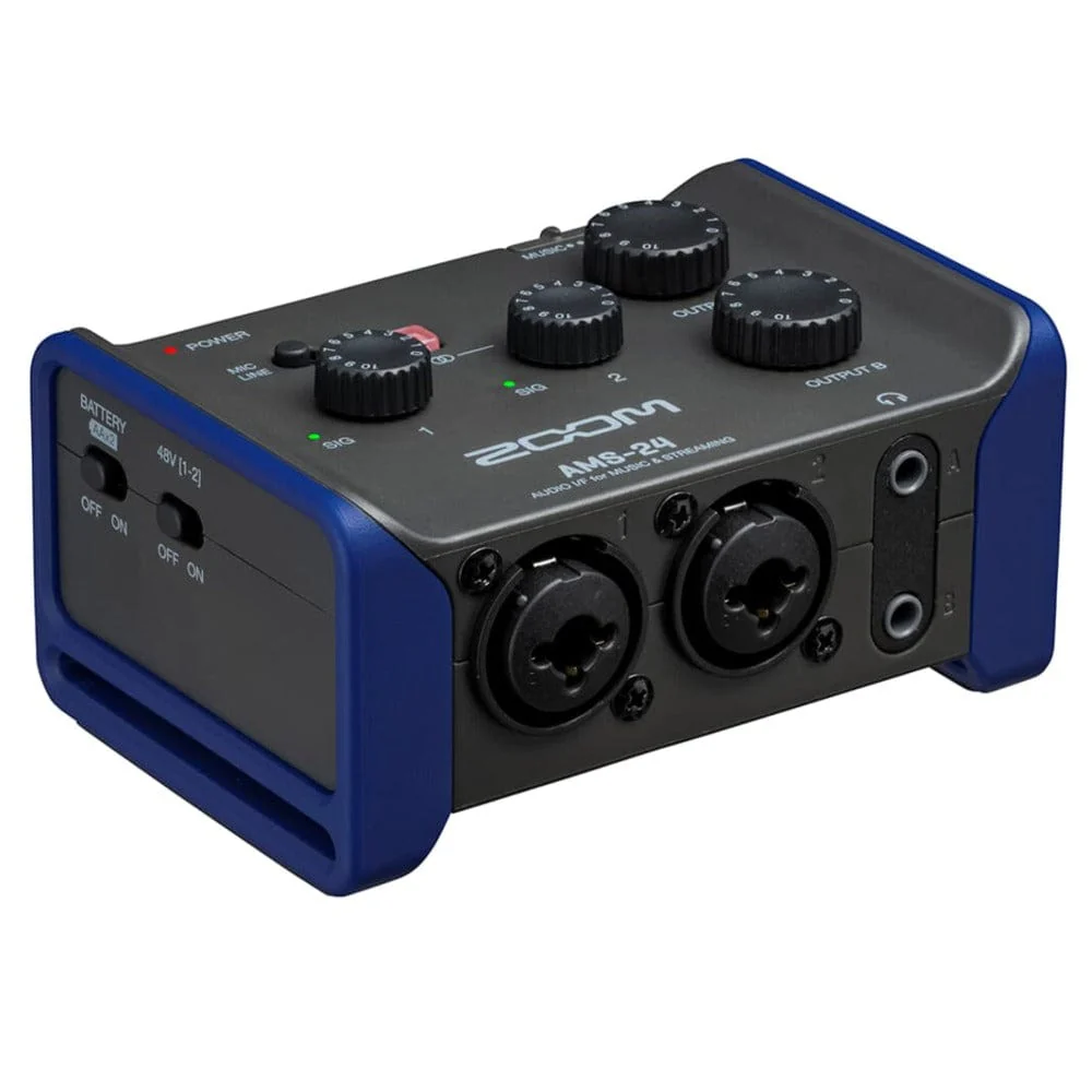Zoom AMS - 24 Audio Interface for Music & Streaming - Image 8