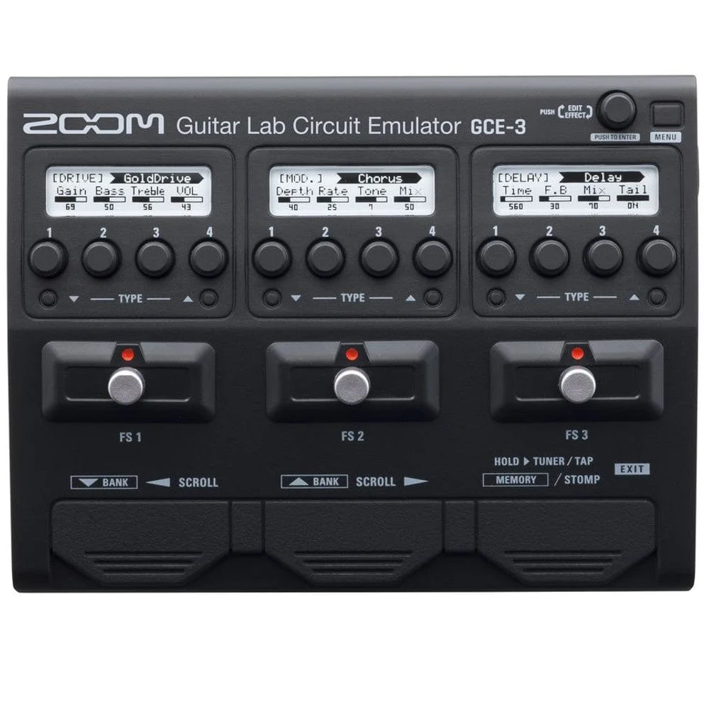 Zoom GCE-3 Guitar Lab Circuit Emulator USB Audio Interface