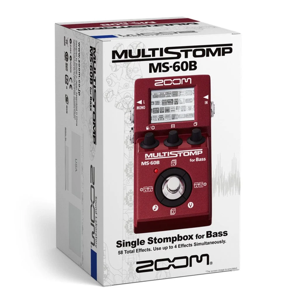 Zoom MS-60B MultiStomp Bass Pedal - Image 6
